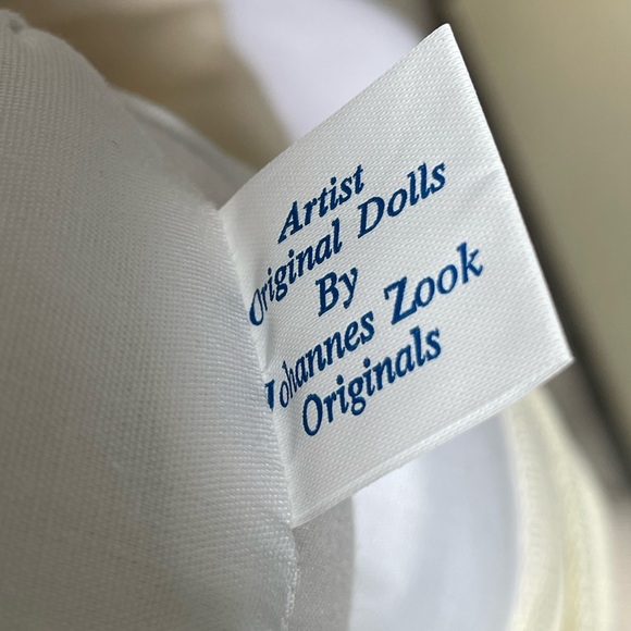 Chubbs Johannes Zook Originals Pat Secrist Signed 1995 Red Hair 22 Inch Doll - Picture 10 of 13